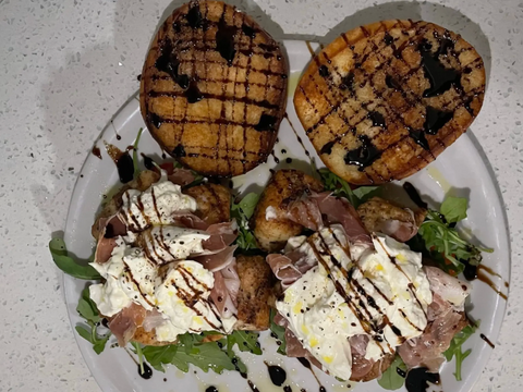 Halibut & Burrata Sandwich