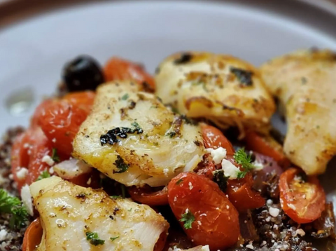 Mediterranean Halibut Cheeks