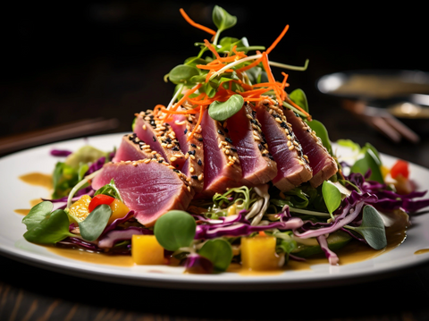 Sesame-Crusted Tuna Tataki