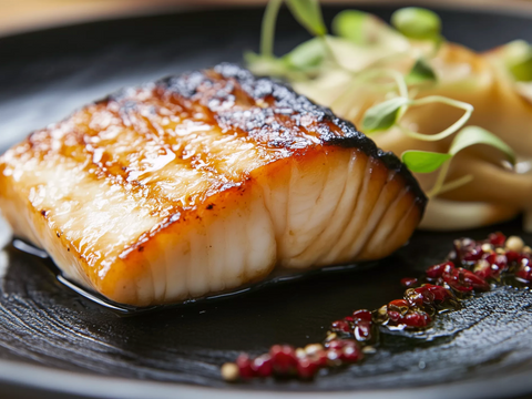 Soy-Ginger Glazed Sablefish