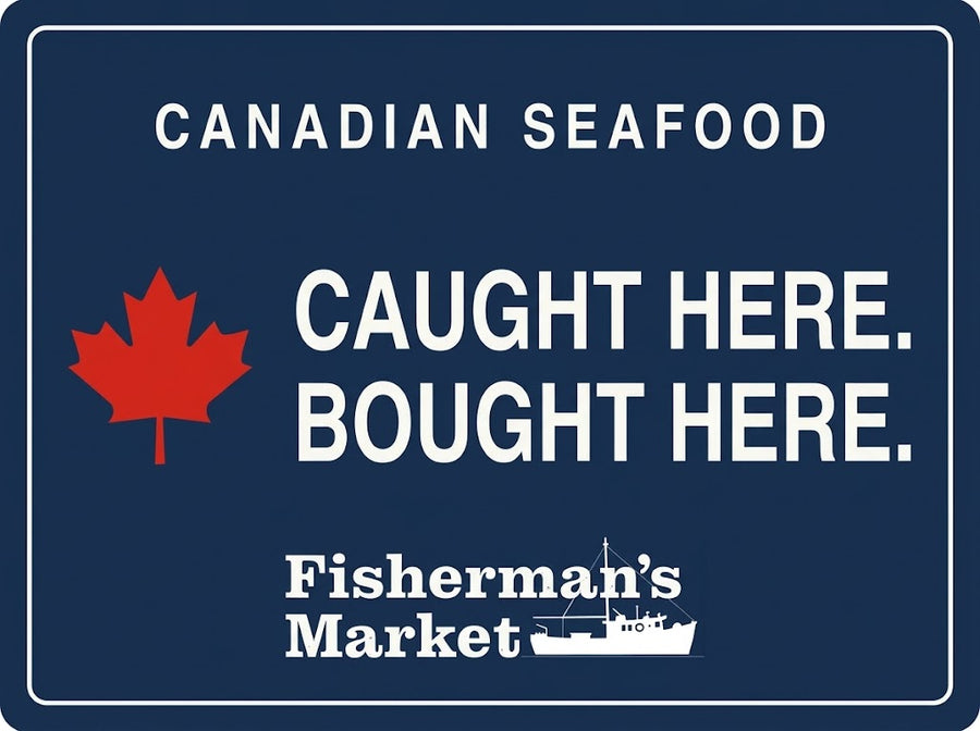 Caught Here. Bought Here.