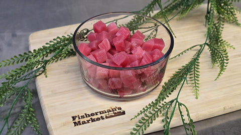 Ahi Poke Cubes - 1lb Pack