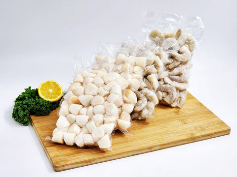 Scallop and Prawn - 4lb Crew Pack