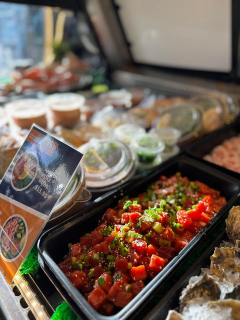 Ahi Poke Cubes - 1lb Pack