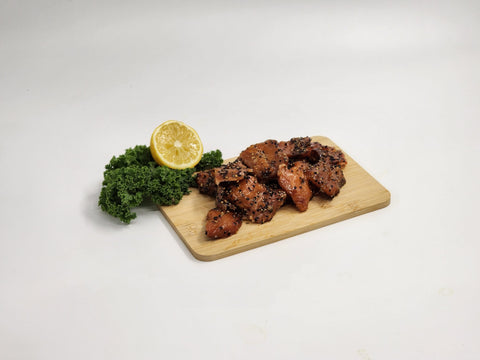 Whiskey Pepper Hot Smoked Salmon - 250g Pack